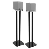 Lautsprecherständer Solid 80cm schwarz (Set)